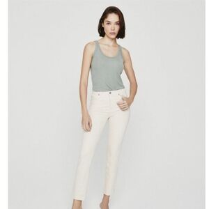 Adriano Goldschmied | Isabelle high rise straight crop Jeans